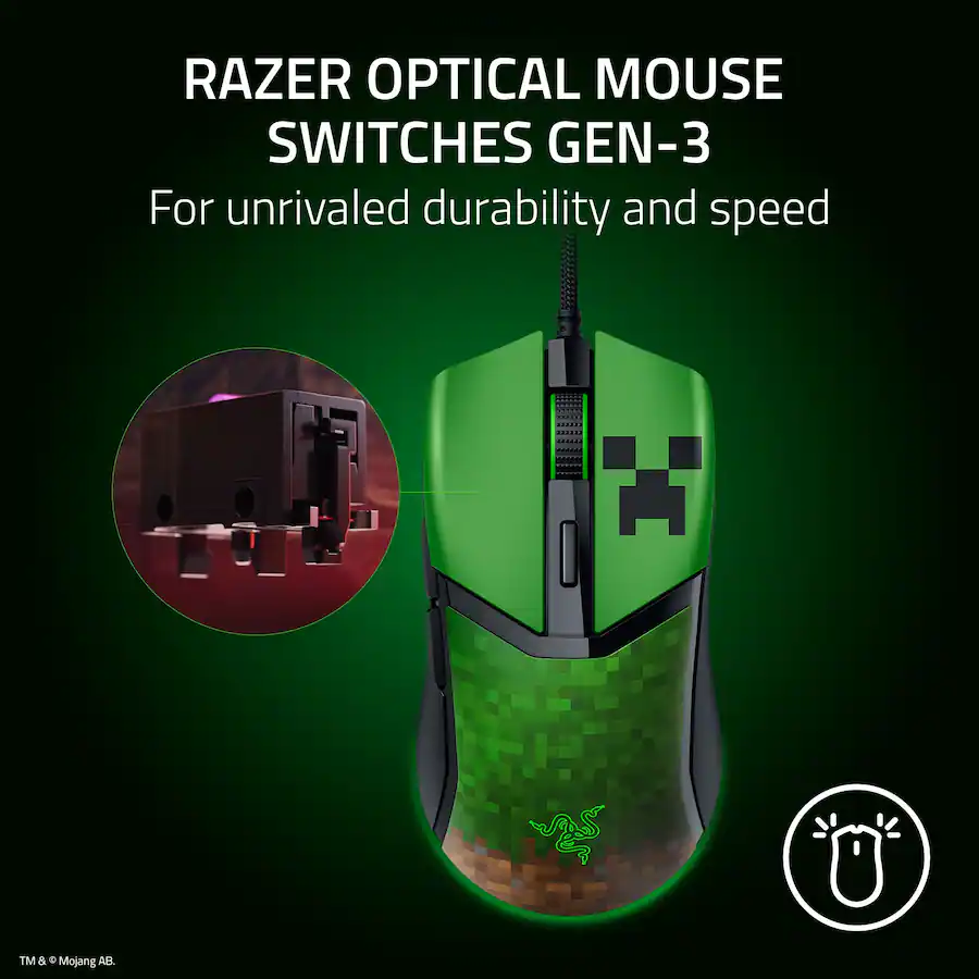 Razer Cobra Lightweight Optical Gaming Mouse with Chroma RGB Lighting ...