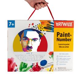 Artwille - Paint By Number Kit Charlie Chaplin