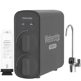 Waterdrop - G5P700-Pro Reverse Osmosis System, NSF/ANSI 58 & 372 Certified Extra G5P700-PRO-CF Filter - Black