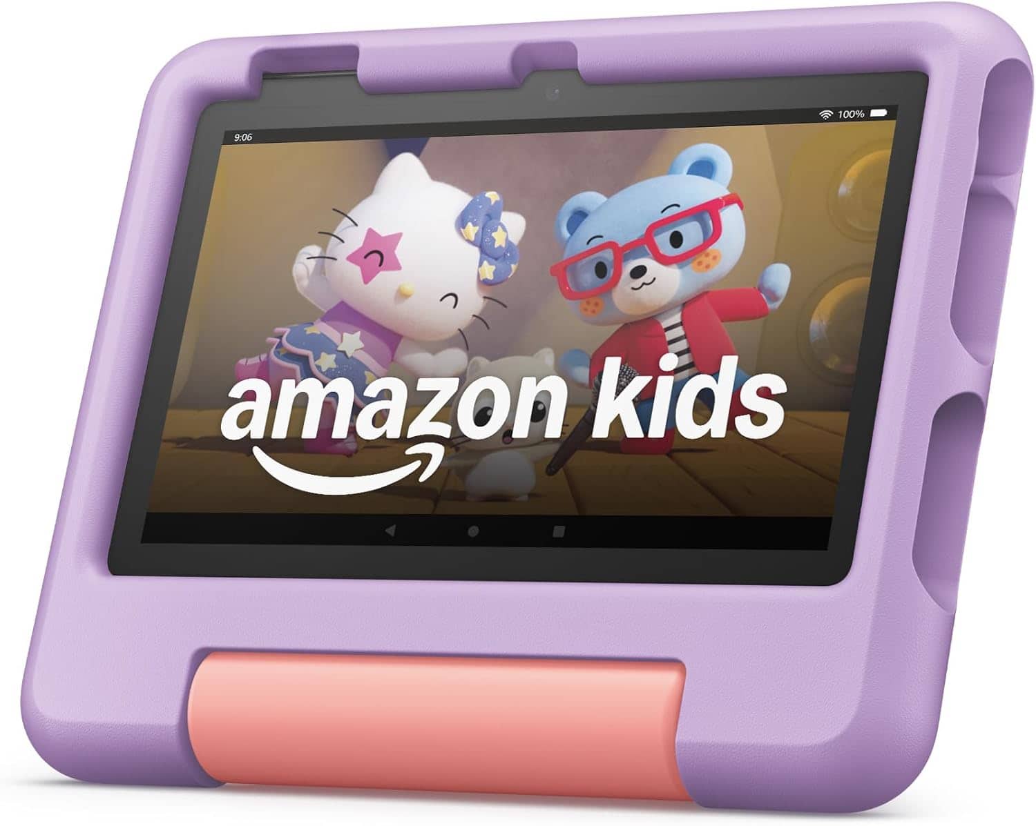 Fire 7 Kids - 7" Tablet (2023) 32GB with Amazon Kids+ (1 Year Subscription) - Purple - Front_Zoom