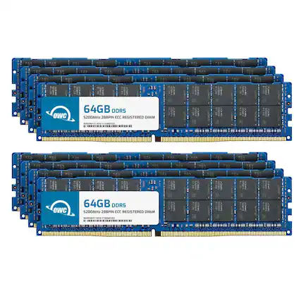 OWC 64GB DDR5 5200MHz 288PIN ECC REGISTERED DIMM
WARRANTY VOID IF REMOVED
OWC 64GB DDR5 5200MHz 288PIN ECC REGISTERED DIMM
WARRANTY VOID IF REMOVED