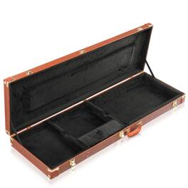 Winado - Electric Bass Guitar Hard Case Wooden Hard Shell Carrying Case Wooden Hard-Shell Protective Carrying Case
