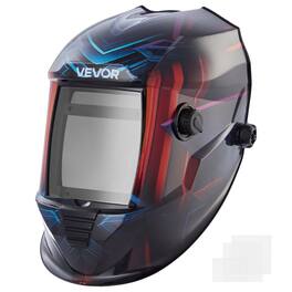 VEVOR - Welding Helmet Auto Darkening True Color, 3.94" x 3.15" Welding Hood Solar-Powered, Welder Mask with 4 Arc Sensors - Black