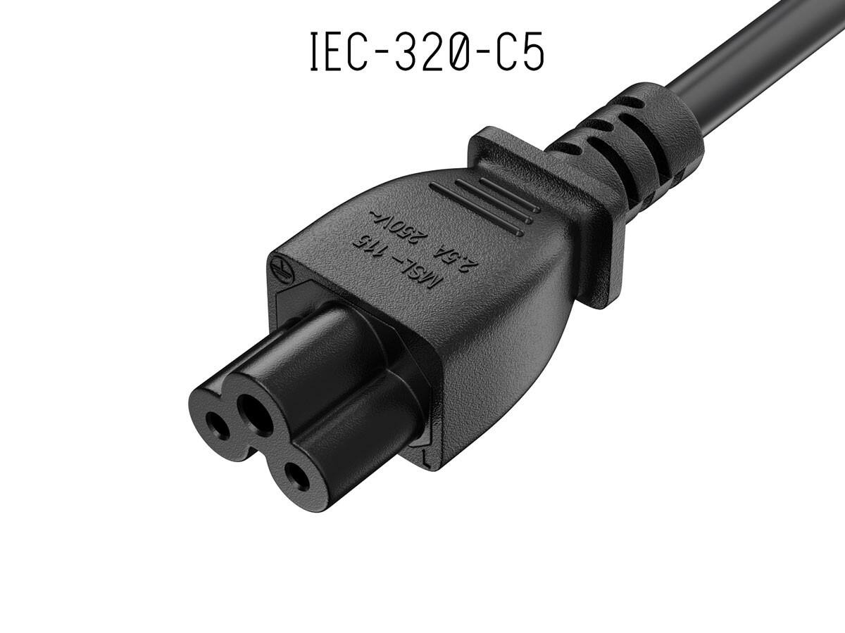 IEC-320-C5  
Sll ~1098 -7S:/V 2.5A