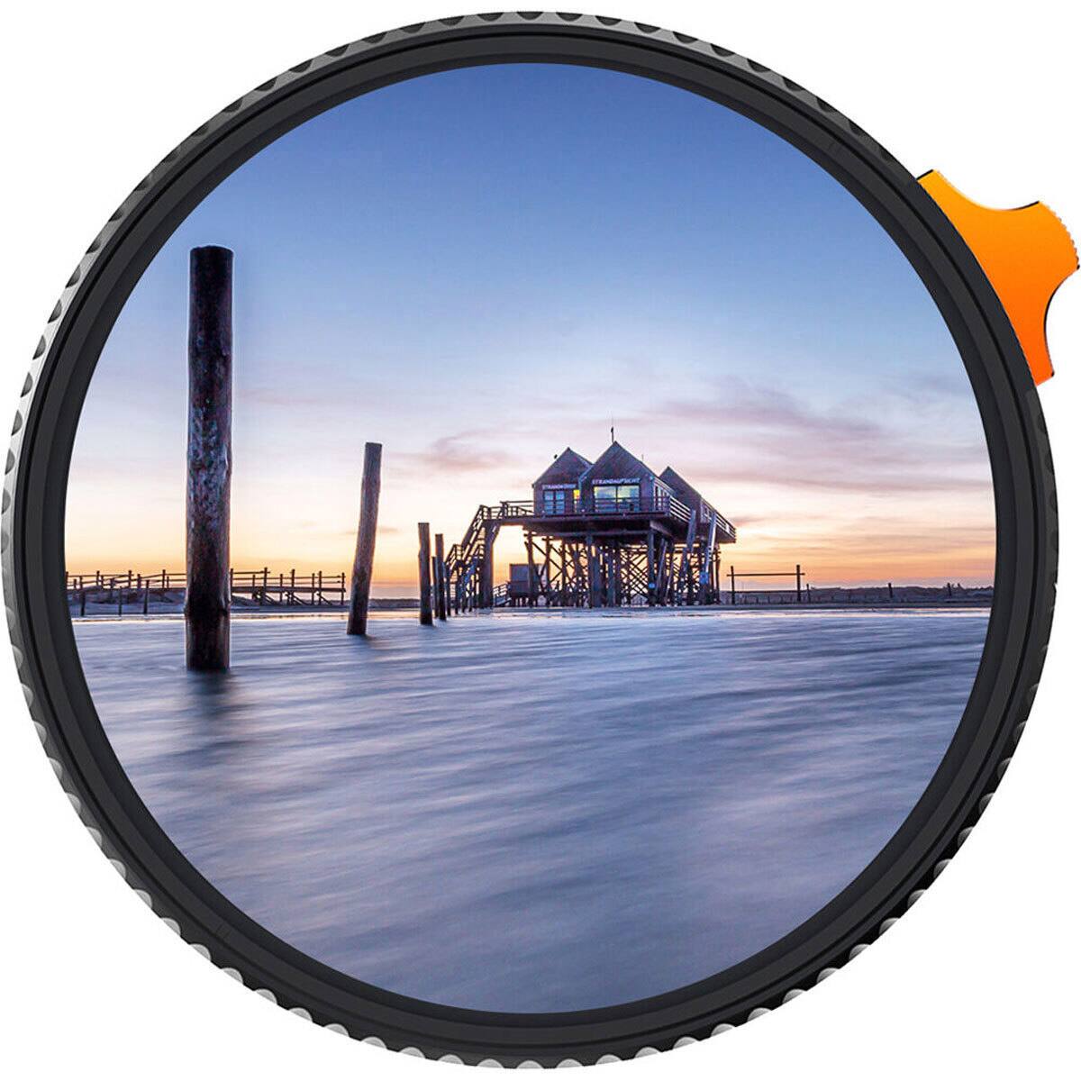 Alt View 5. K&F Concept - K&F Concept KF Concept 58mm Nano-X Pro ND2-400 9-Stop Variable ND Filter for Canon Lens.