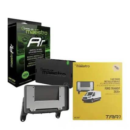 1Ppressm i HaLalinK maestro B Ar UNIVERSAL CAR RAD REPLACEMENT INTERFACE UNIVERSELLE POUR INTERFACE D'AITORADO REMPLACEMENT INTERFAZ D REEMPLAZO maestro WEB maestro CAR RADIO INSTALLATION KIT FORD TRANSIT 2020 TRA