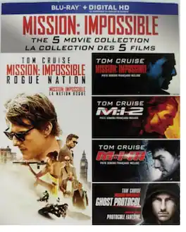 Mission: Impossible 5-Movie Collection - BLU-RAY