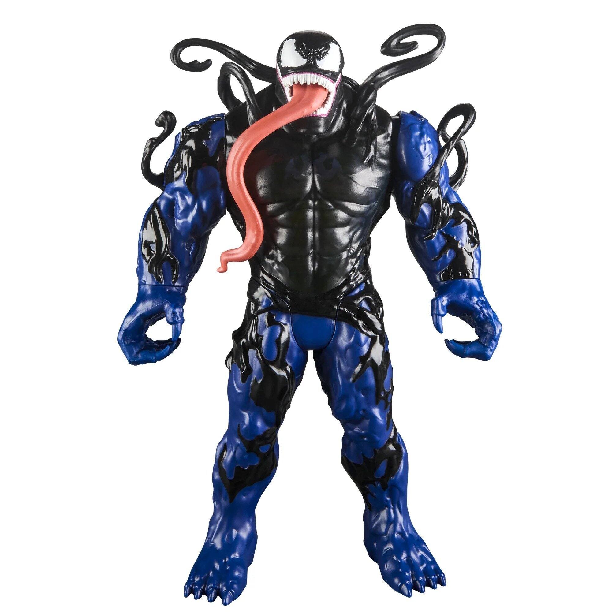 Alt View 2. Marvel - Marvel Spider-Man Venom Liquid Shifter 11-Inch Transforming Symbiote Action Figure, Epic World of Action Ages 4+ - Multicolour.