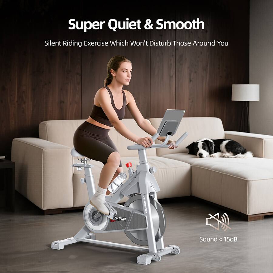 Super Quiet & Smooth  
Silent Riding Exercise Which Won't Disturb Those Around You  
Sound < 15dB