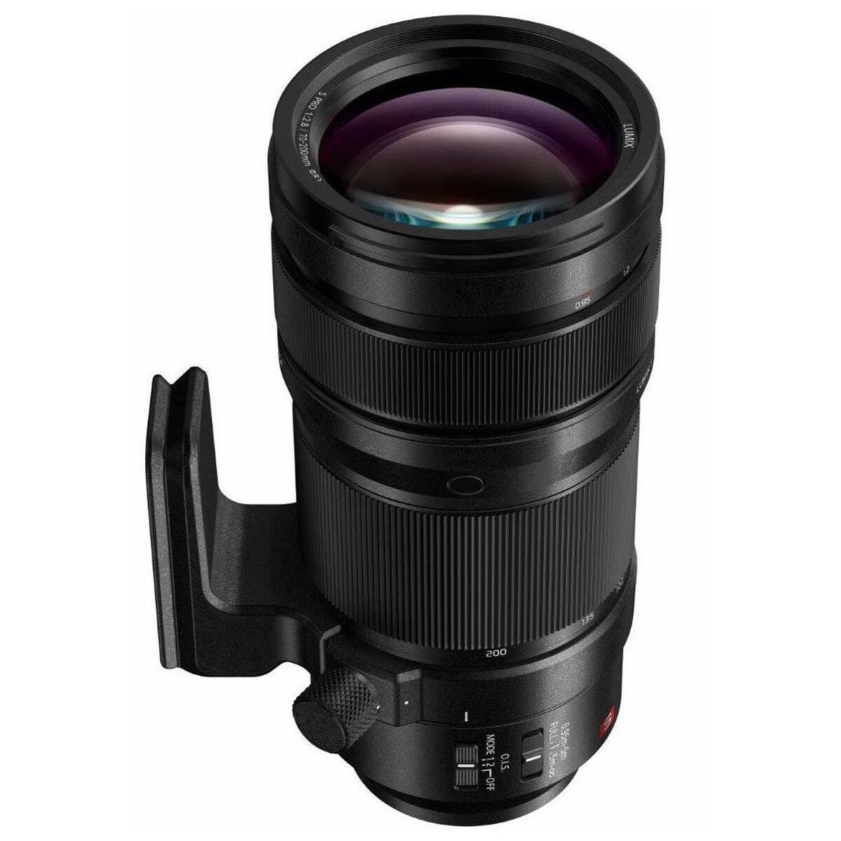 S PRO 1:2.8 70-200mm 83  
LUMIX  
200  
- !? MODE OFF  
O.I.S.