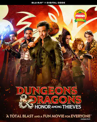 Front. Dungeons & Dragons: Honor Among Thieves - BLU-RAY.