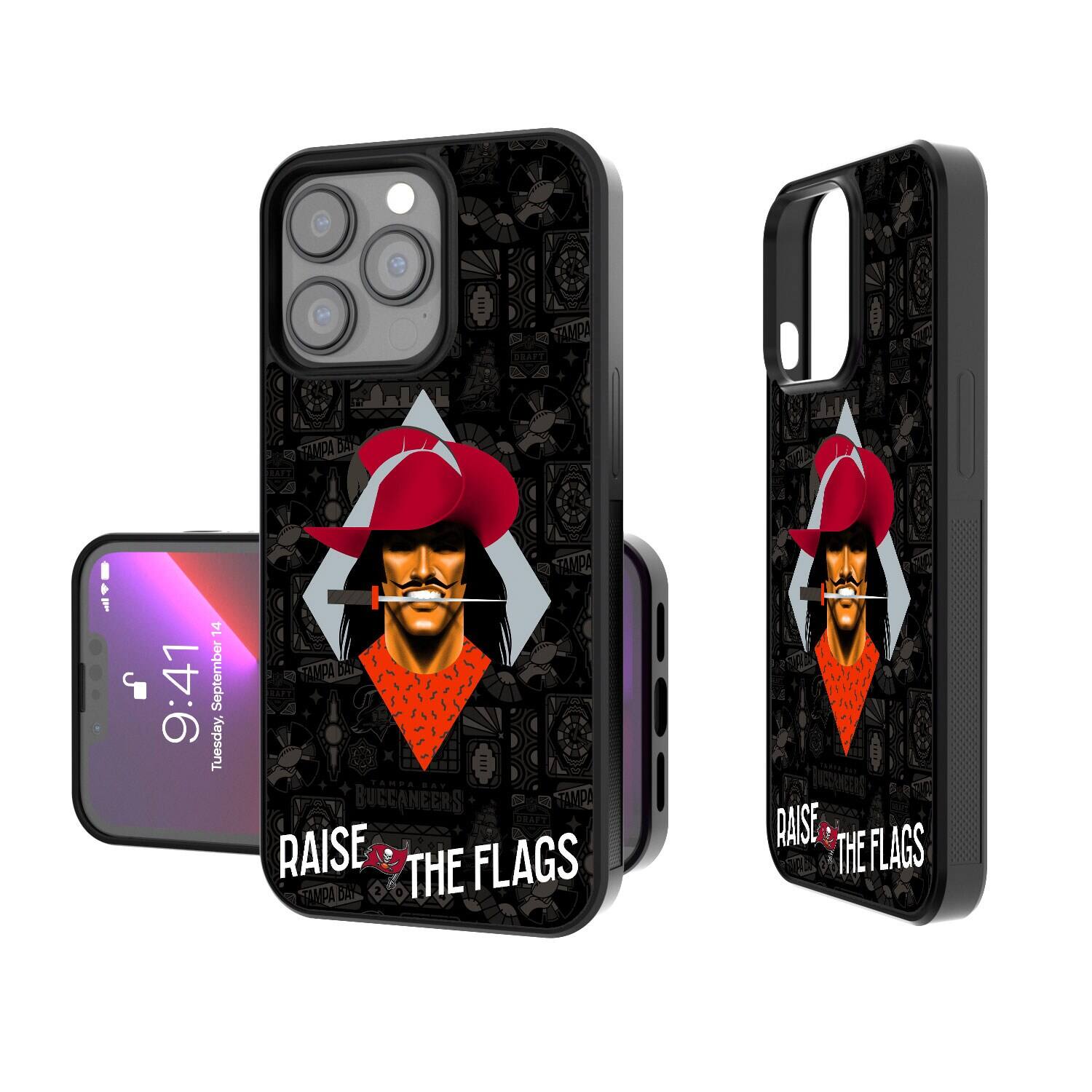 Keyscaper - NFL - Tampa Bay Buccaneers iPhone Bump Case - 16 - Black price history on PriceWatchPro