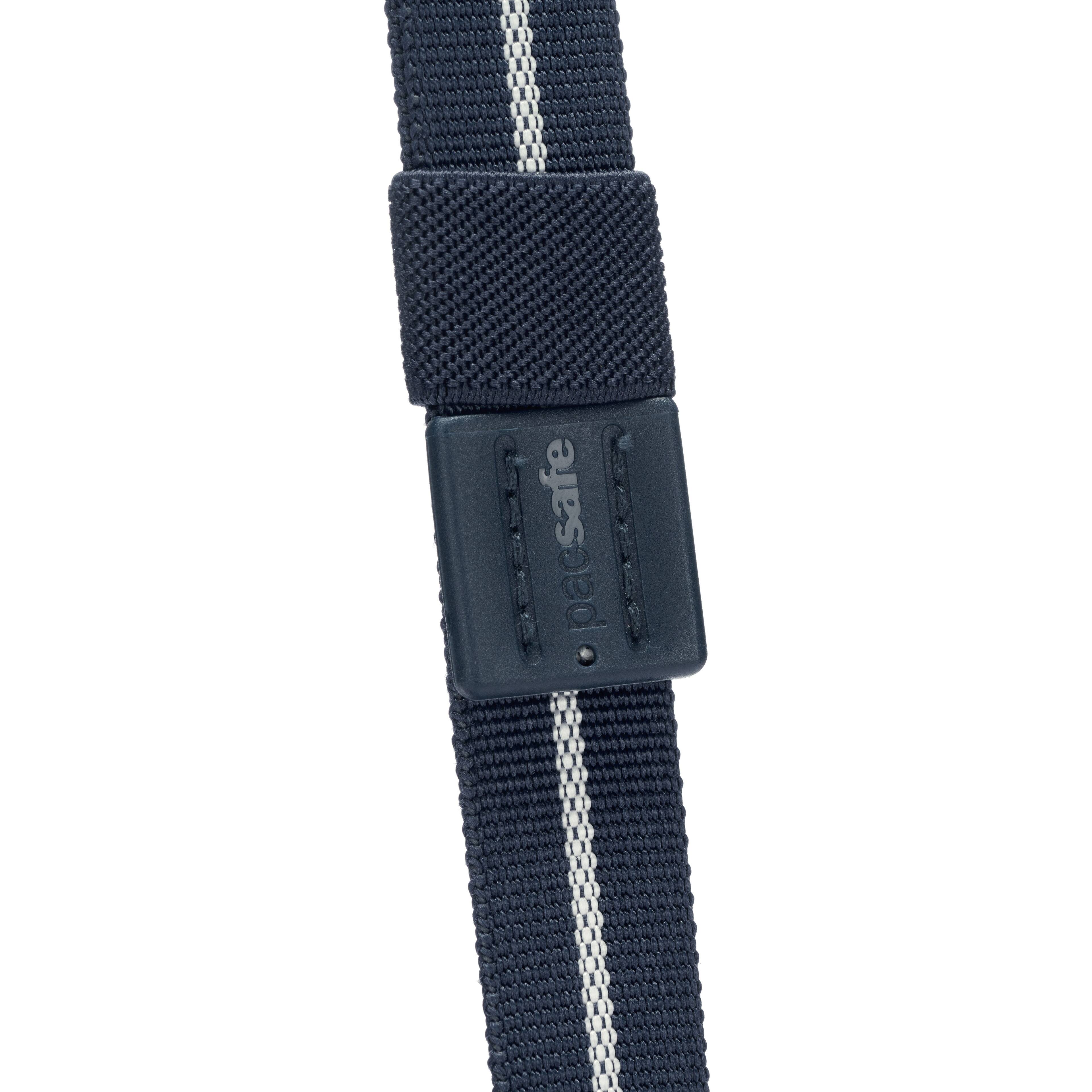 Alt View 2. Pacsafe - GO Micro Crossbody (Coastal Blue) - Coastal Blue.