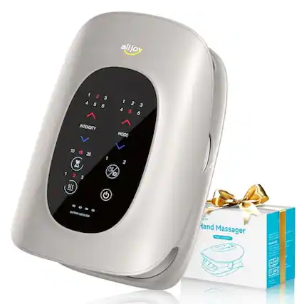 alljoy 123 1 2 3 4 123 1 2 456 5 6 3 456 4 5 6 INTENSITY MODE 10 15 20 8 1 2 3 555 1 o 0 2 Hand Massager