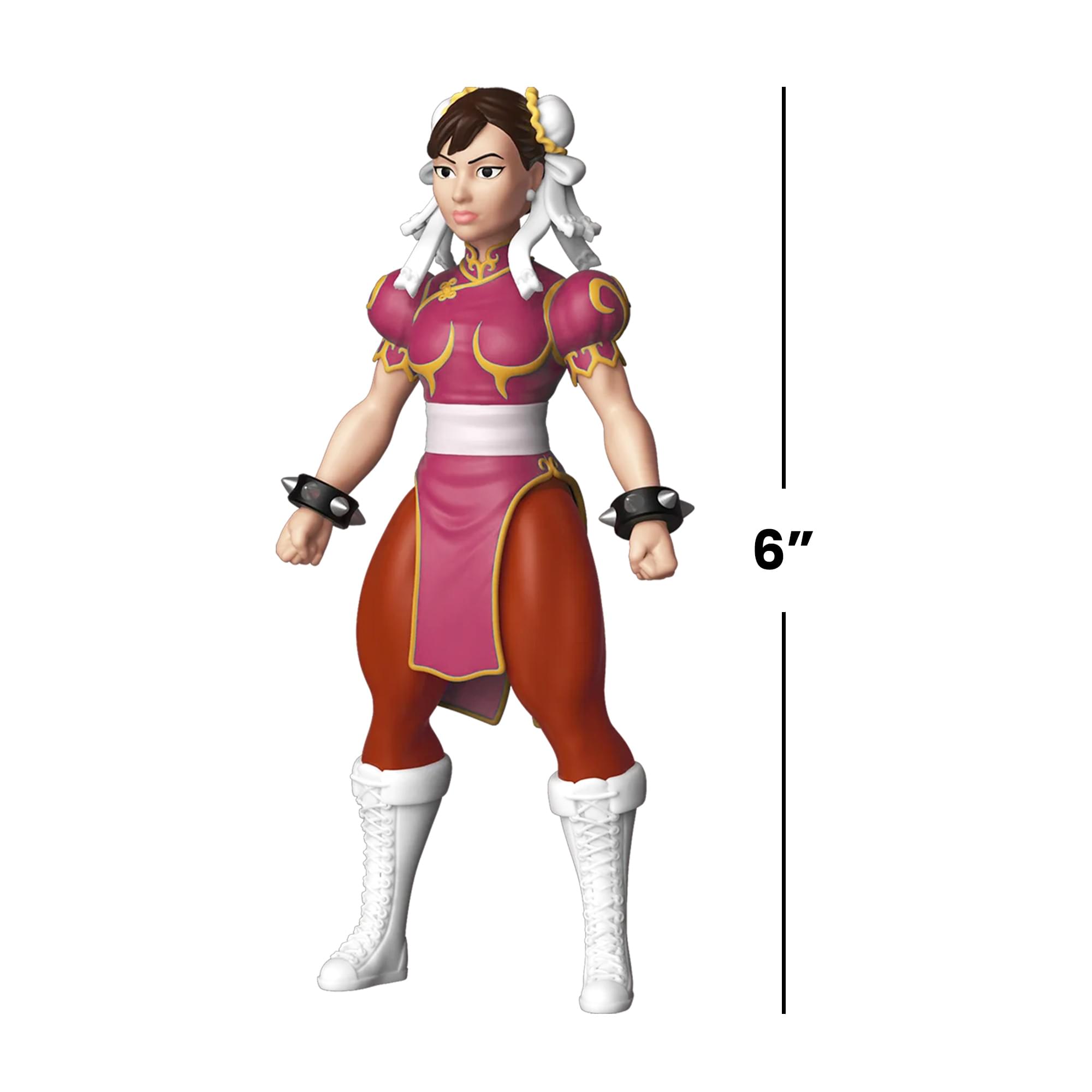 Alt View 4. Funko - Savage World Street Fighter Funko Vinyl Figure | Chun Li Pink Dress (Chase Figure) - Pink.