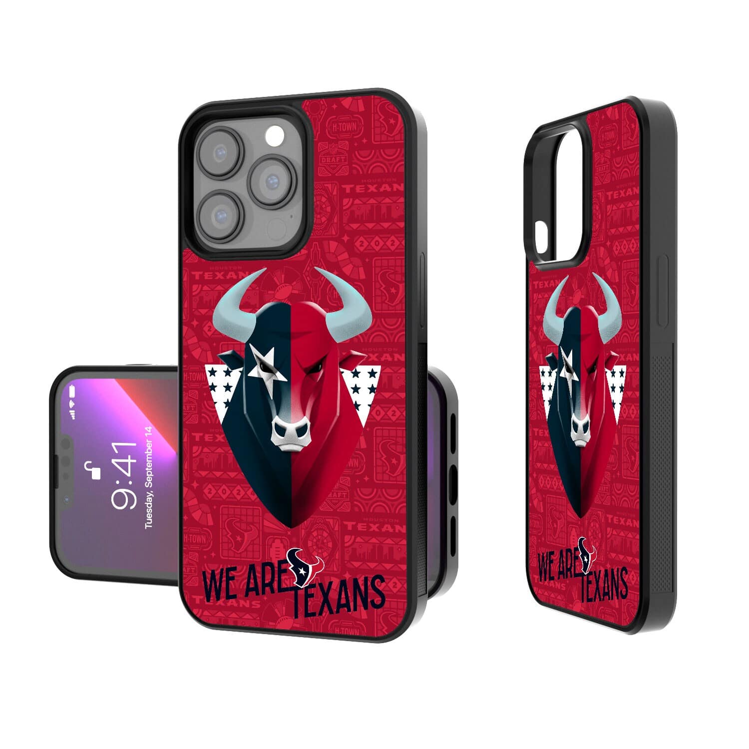 Keyscaper - NFL - Houston Texans - iPhone Bump Case - 13 mini - Black price history on PriceWatchPro