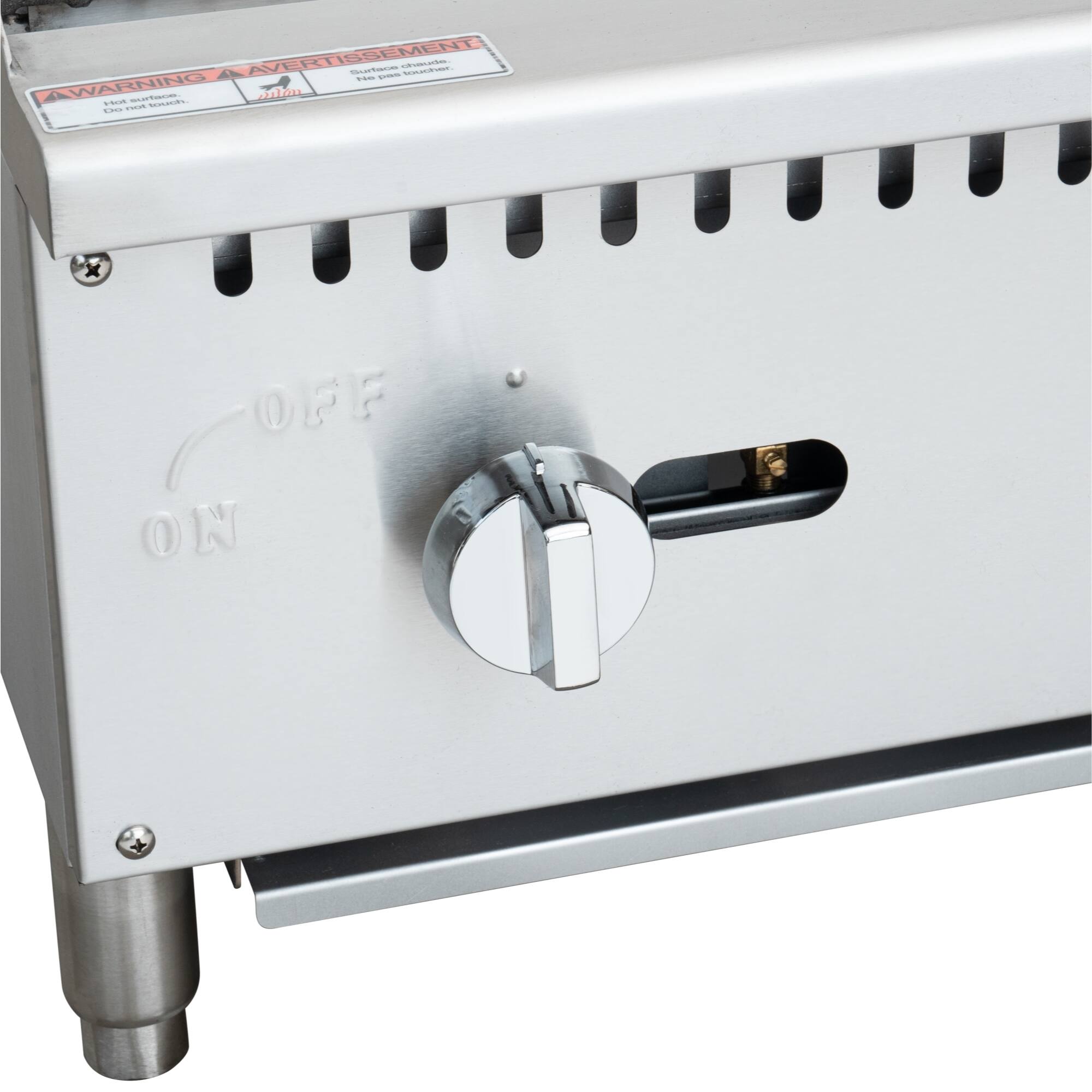 WARNING / AVERTISSEMENT  
Do not touch  
Ne pas toucher  

OFF  
ON