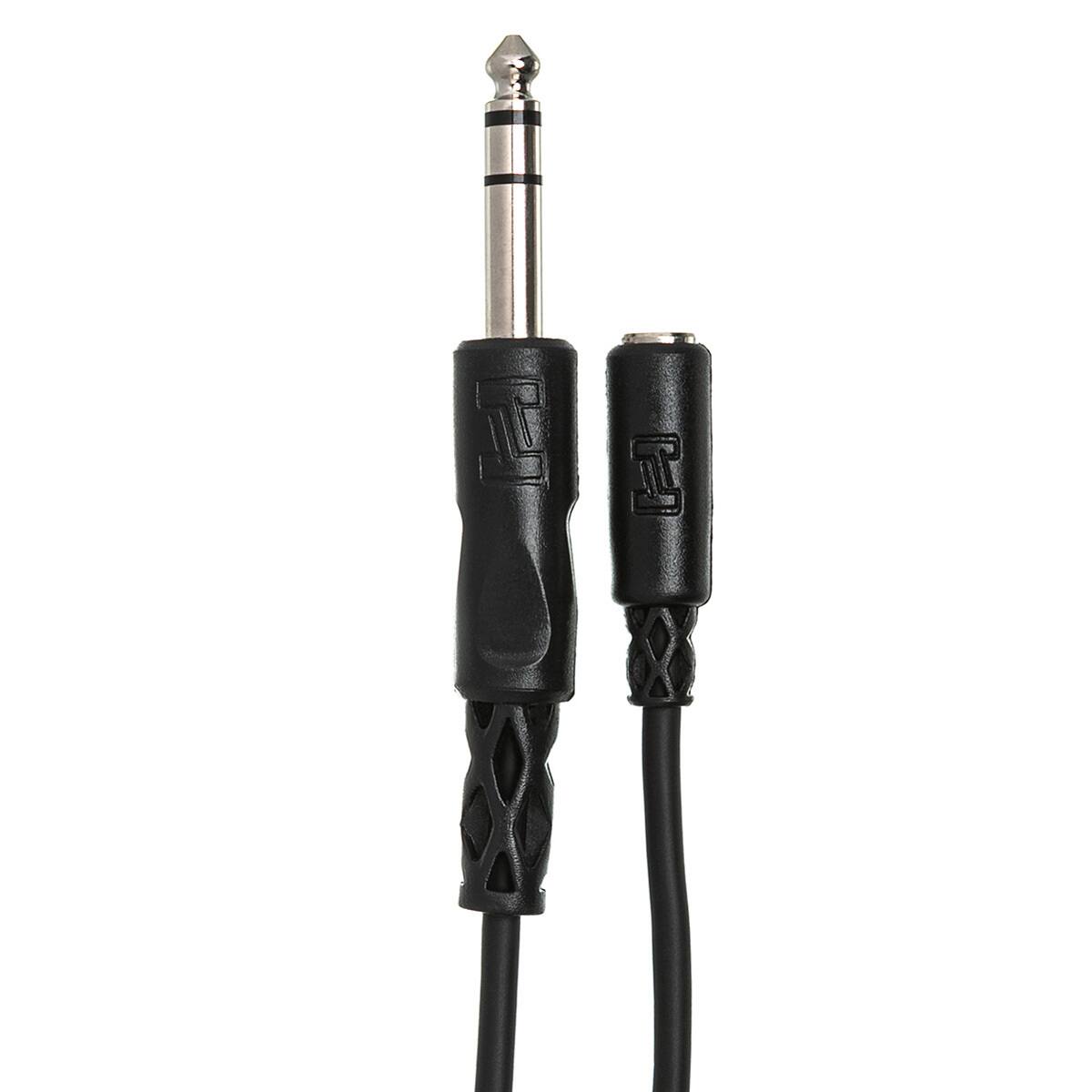 Alt View 2. Hosa Technology - Hosa Technology Headphone Adapter Cable, 3.5mm TRS to 1/4" TRS, 10'.
