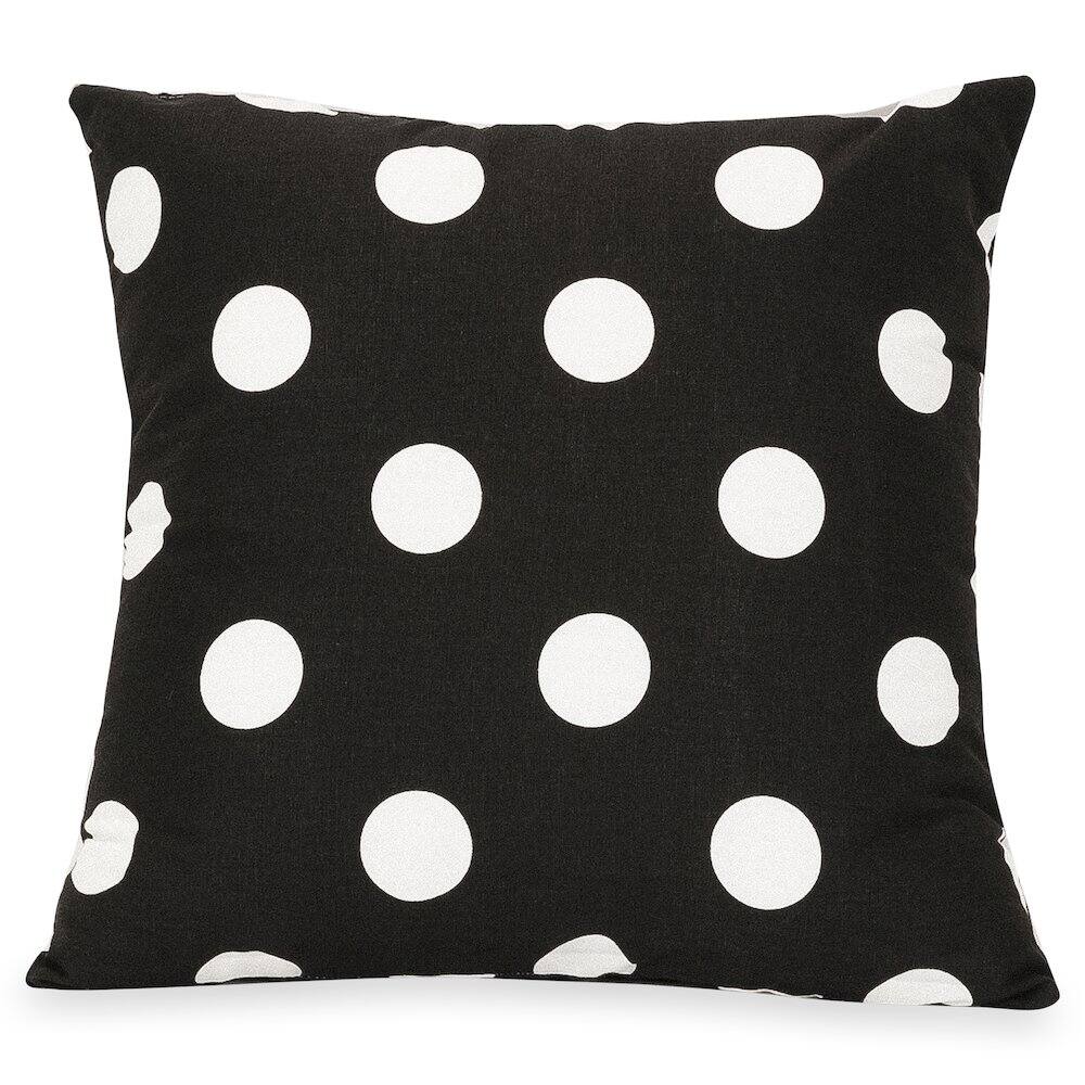 Photos - Other Decoration Pillow Majestic Home -  20x20 Polka Dot  - Black 85907210834 (Large)
