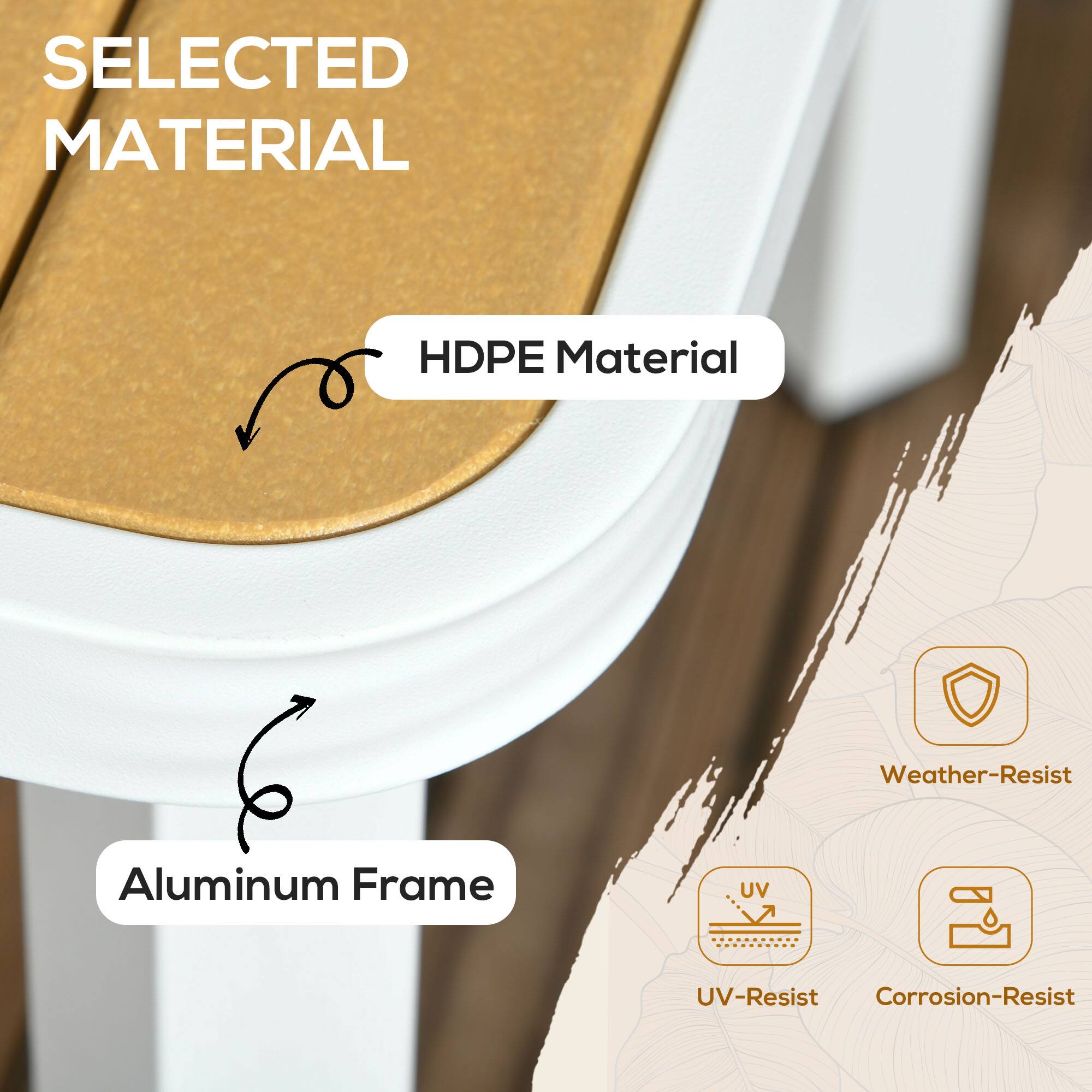 SELECTED MATERIAL
HDPE Material
Aluminum Frame
UV-Resist
Corrosion-Resist
Weather-Resist