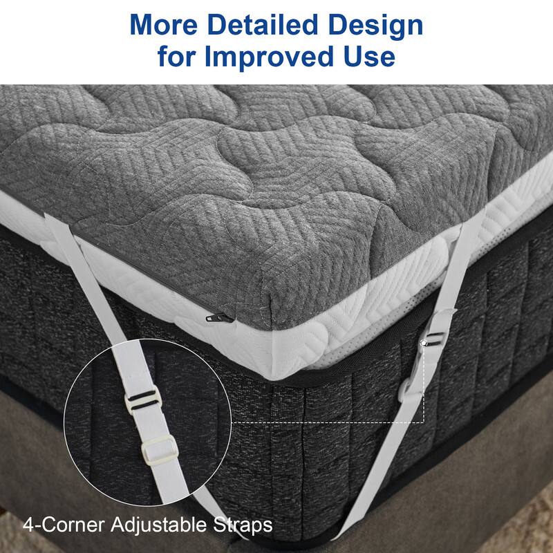 More Detailed Design for Improved Use

4-Corner Adjustable Straps