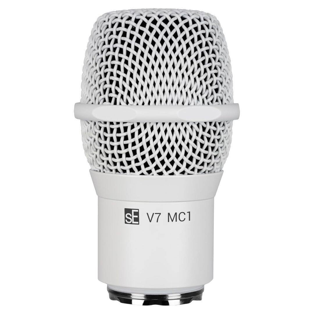 Front. sE Electronics - SE Electronics V7 Mic Capsule for Shure Wireless Systems in White.