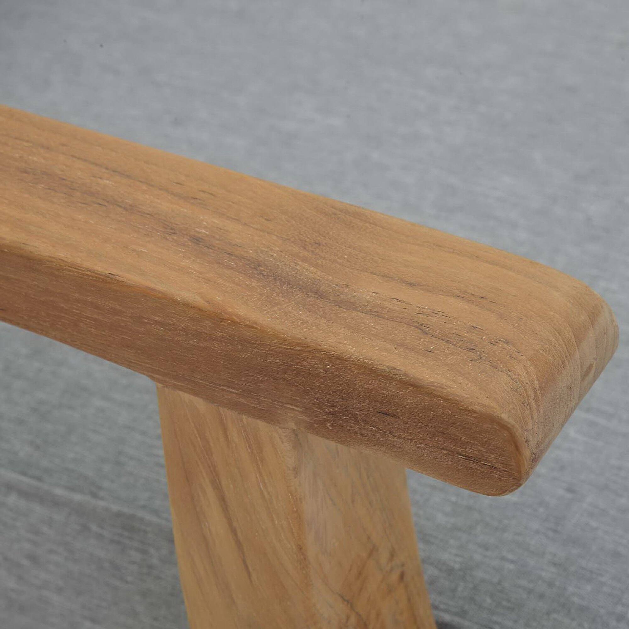 Back. Modway - Marina Outdoor Patio Teak Left-Facing Sofa by Modway - Natural Gray.