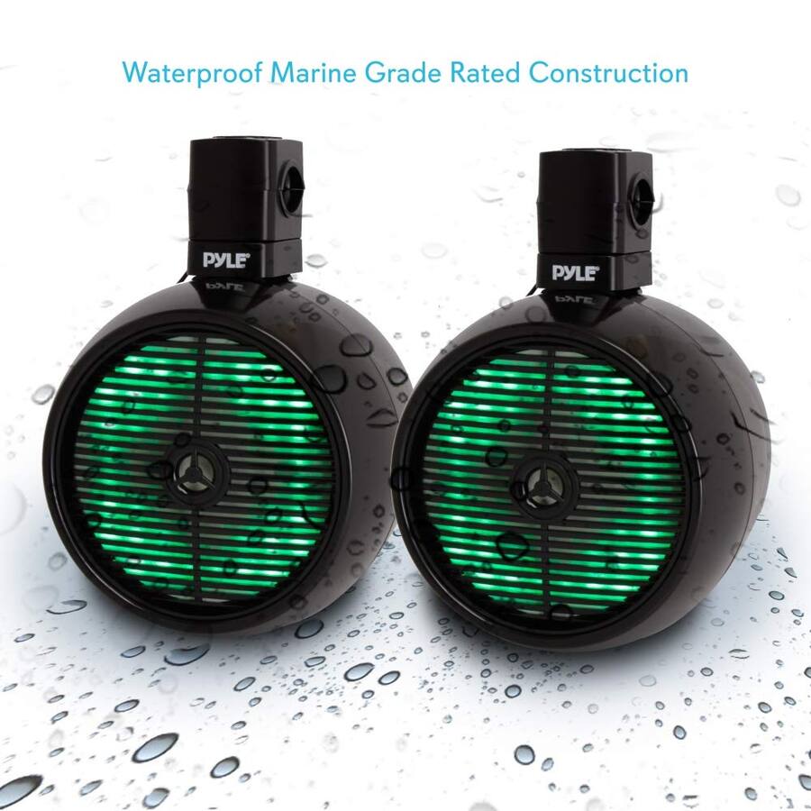 Pyle Marine Luidsprekers - Waterdicht en Weerbestendig Speakers - Luidsprekers voor Boten - Buitenluidsprekers - Maritieme Speakers - 1 Paar - Wit Pyle Marine Luidsprekers - Waterdicht en Weerbestendig Speakers - Luidsprekers voor Boten - Buitenluidsprekers - Maritieme Speakers - 1 Paar - Wit