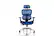 Front. Nouhaus - Ergo3D Ergonomic Mesh Executive Office Chair - Blue.
