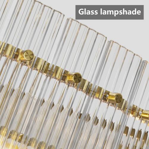 Glass lampshade