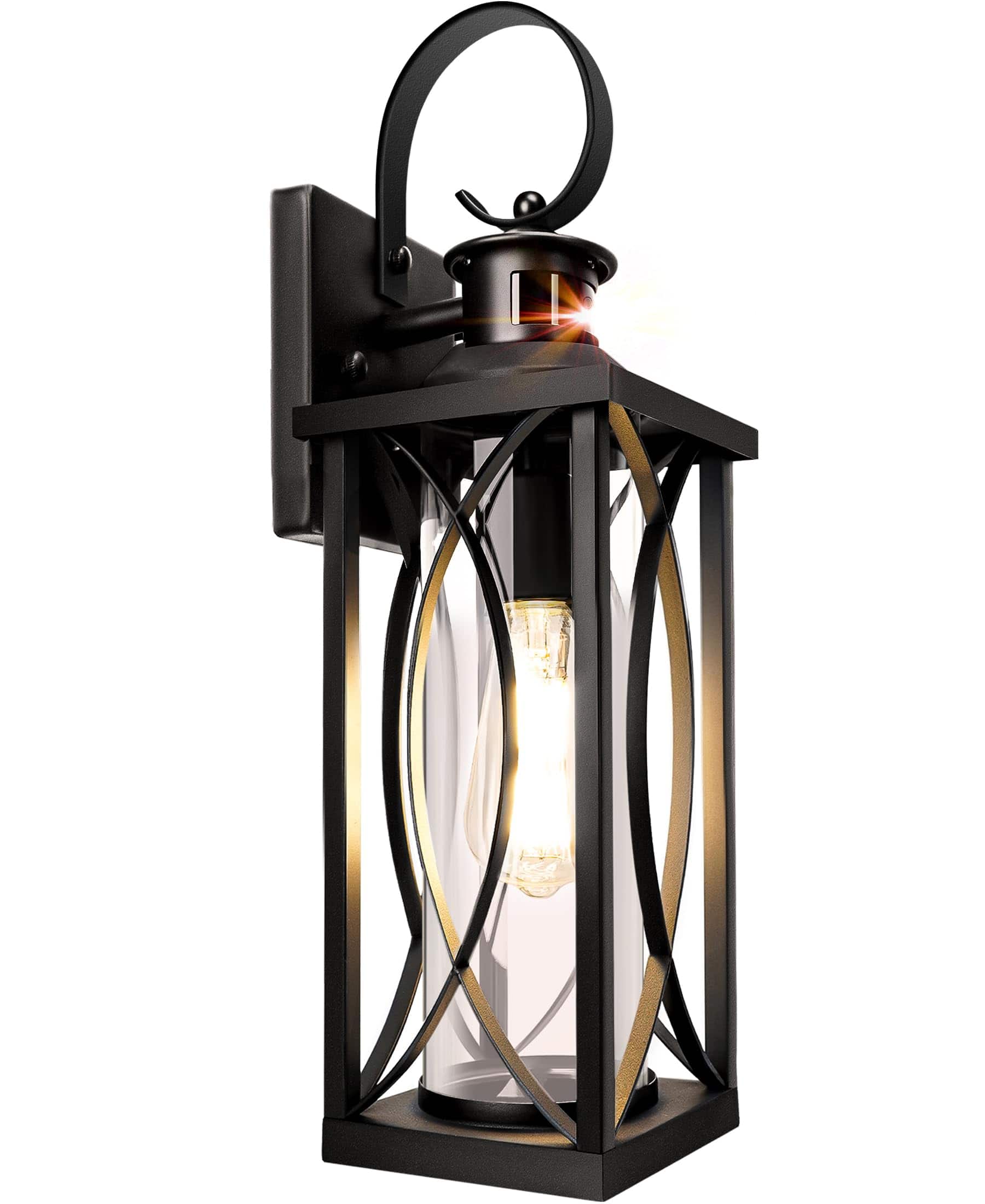 COTTAGE - Motion Sensor Outdoor Lights Wall Mount Dusk To Dawn Exterior Light Fixture Anti-rust Waterproof Outside - 1 Pack Motion Sensor