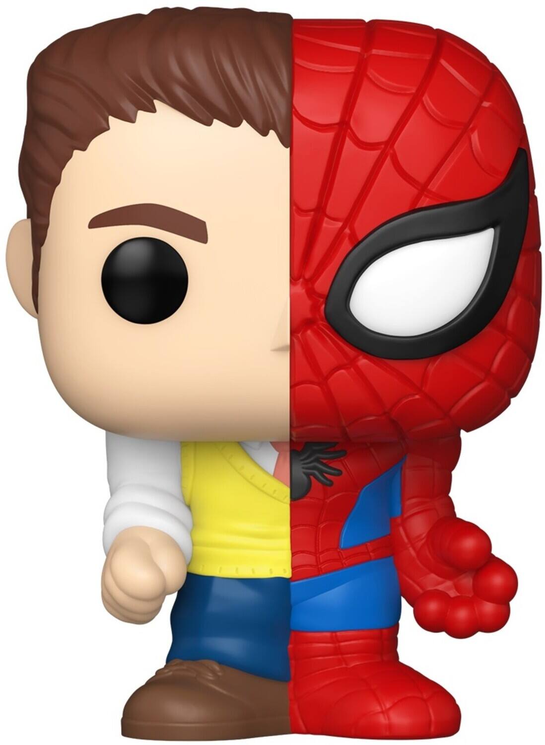 Alt View 3. Funko - Funko Bitty POP!: Spider-Man - Parker Split 4-Pack   - Collectibles - Multicolor.