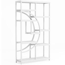 Kadyn - Bookshelf, Storage Shelf, Bookcase,Freestanding Bookshelf, 68.9" Etagere Bookcase with 9 Open Shelves - White