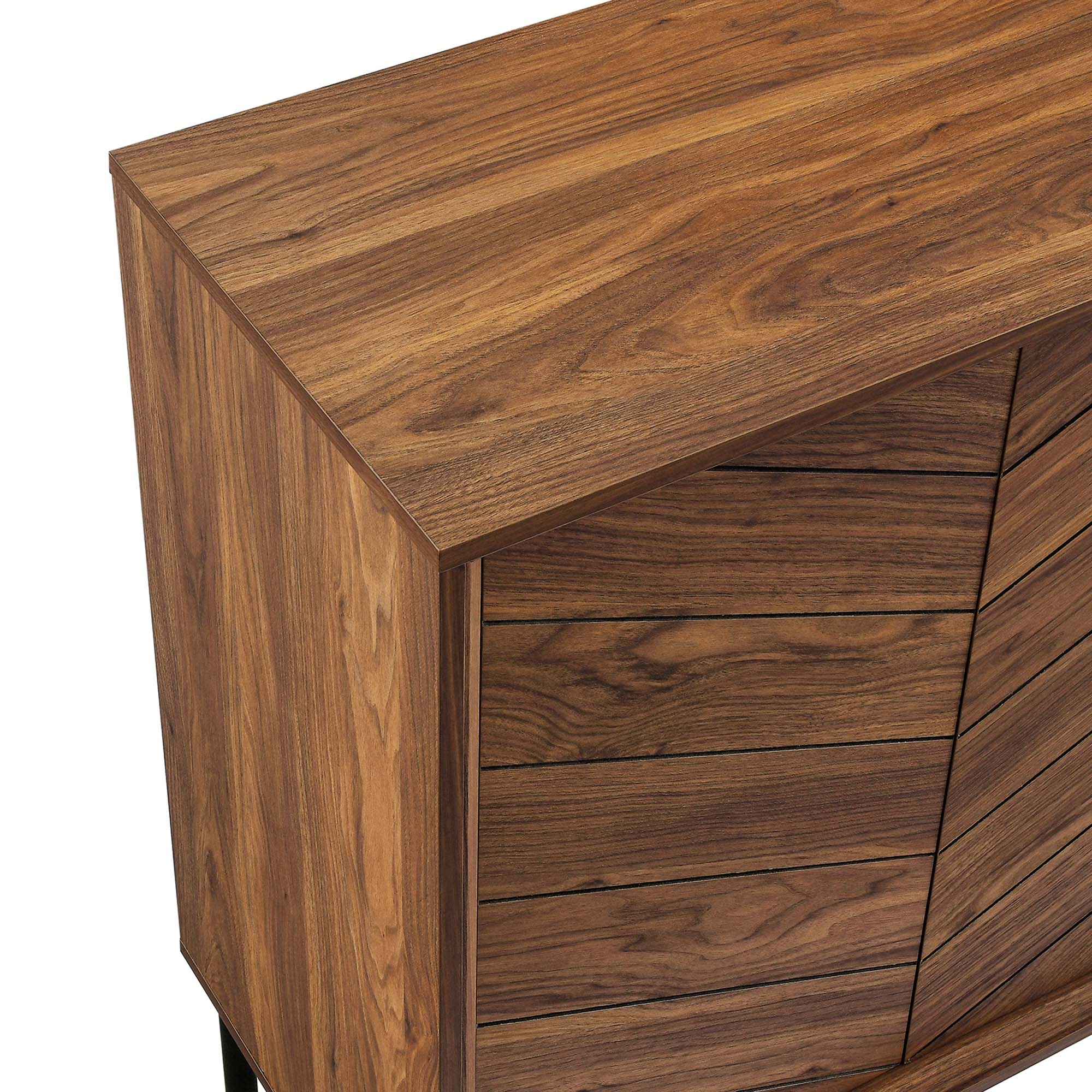 Alt View 8. Modway - Harper Chevron Sideboard by Modway - Walnut.