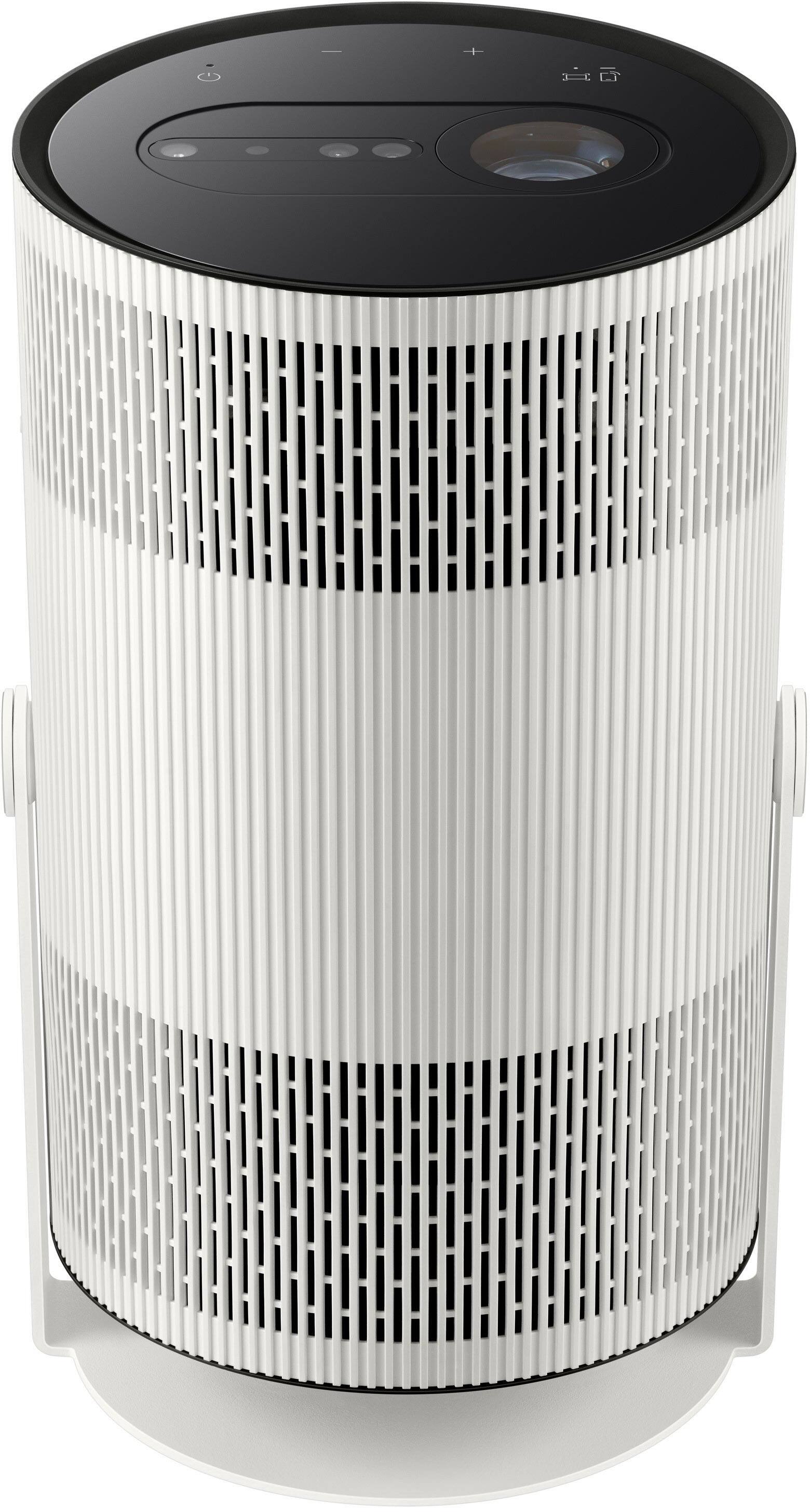 Alt View 23. Samsung - Samsung - The Freestyle+ FHD Portable AI Smart Projector - White (2026) - White.