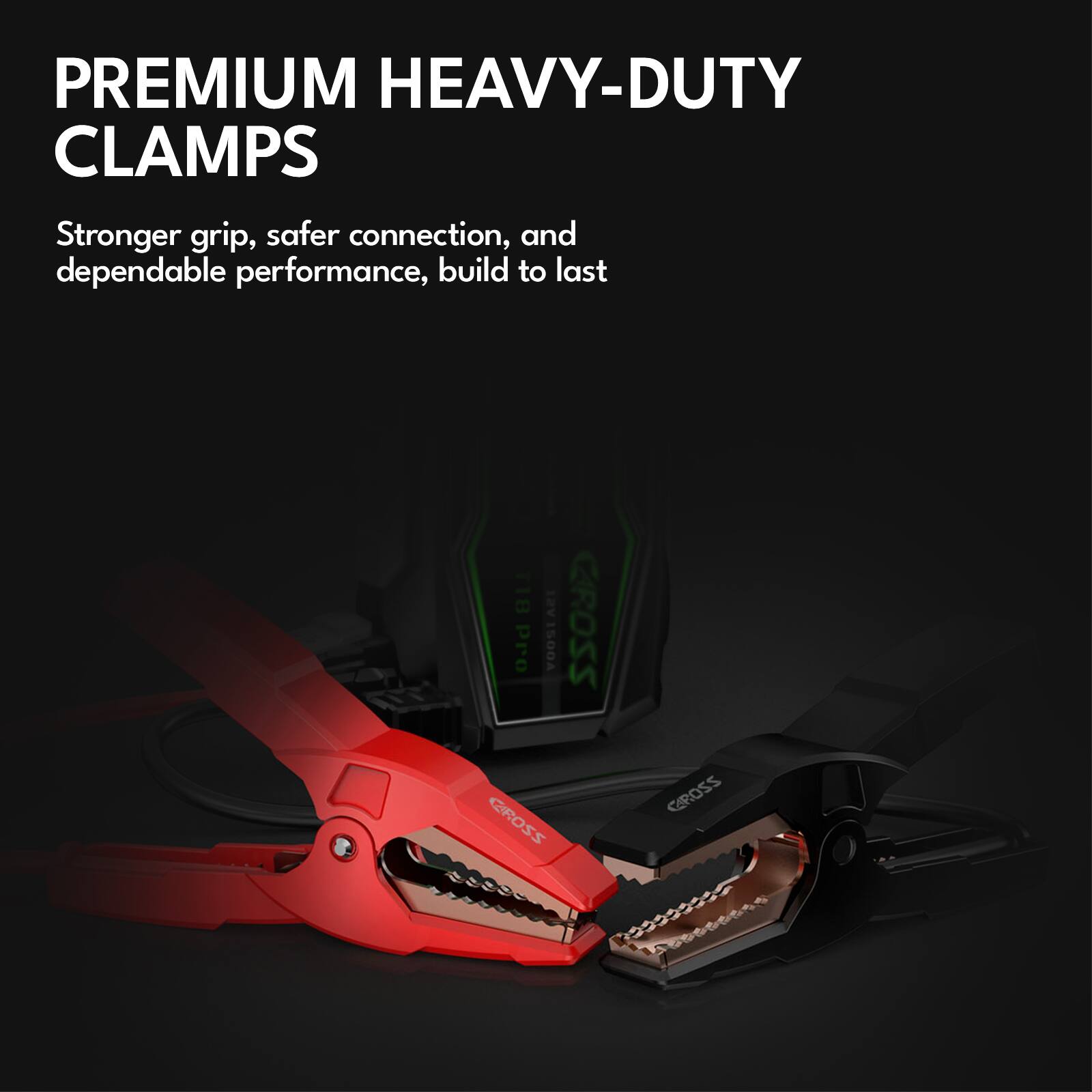 PREMIUM HEAVY-DUTY CLAMPS

Stronger grip, safer connection, and dependable performance, build to last

118 TSA Pro 1500A CROSS