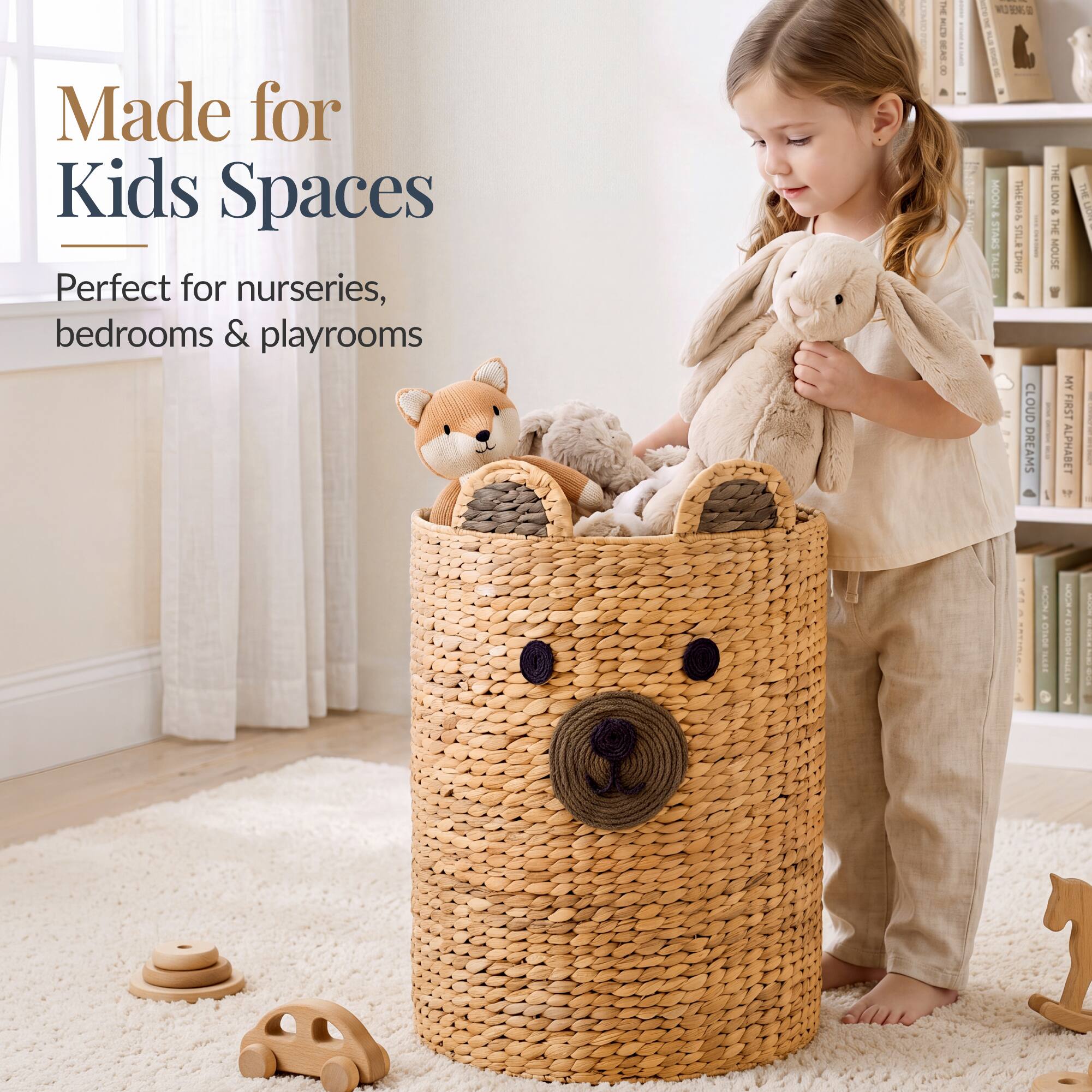 WILDBERGS GO

Made for Kids Spaces
Perfect for nurseries, bedrooms & playrooms

MOON STARS TALES
THIE rius TPHS CLOUD DREAMS
THE LION & THE MOUSE MY FIRST ALPHABET Y
THE FOR