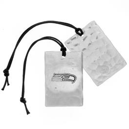 Wendell August Forge - Seattle Seahawks Bag Tag - Silver