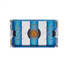 Binho - Board Argentina Edition Finger Flick 2-Player Tabletop Sports Game Set