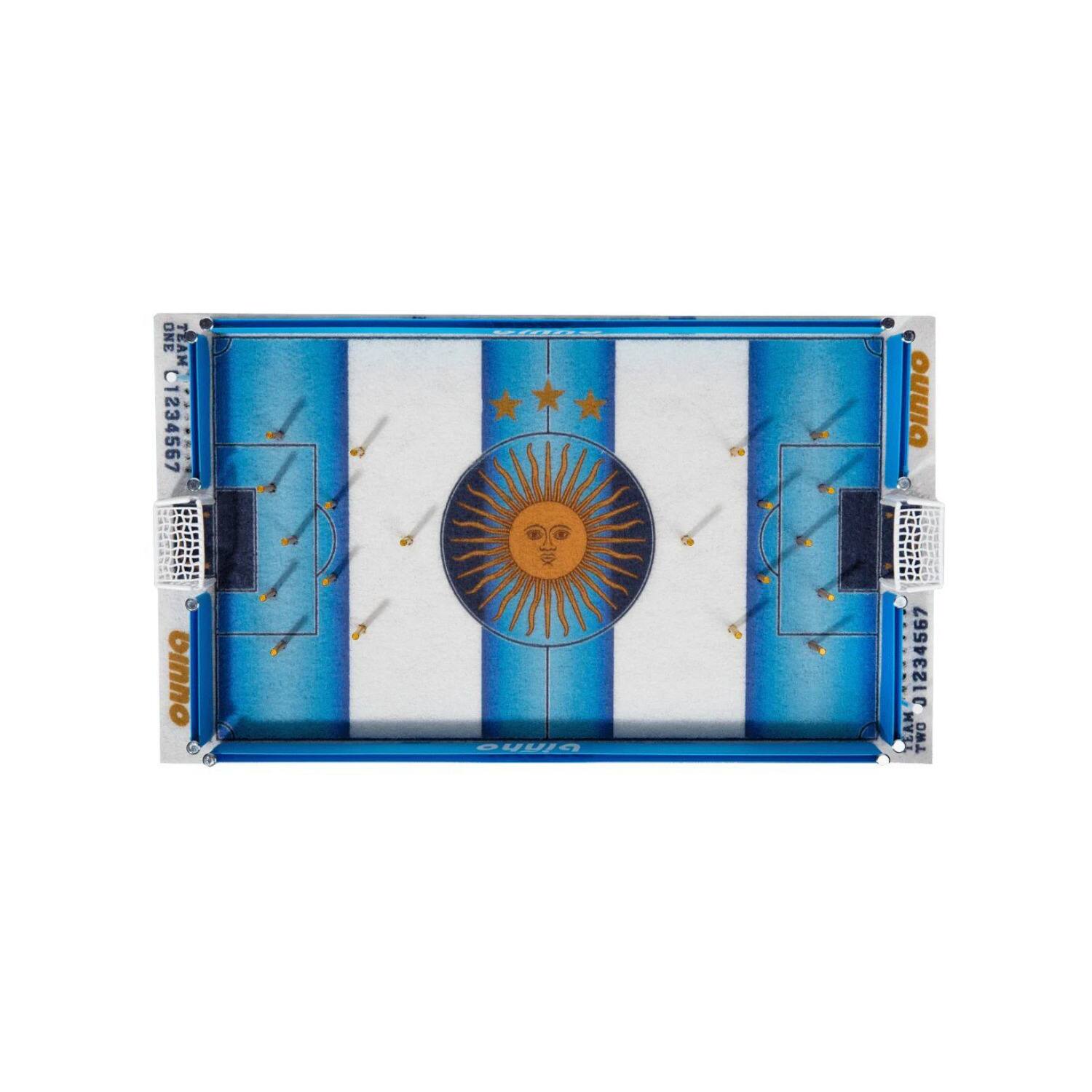 Binho - Board Argentina Edition Finger Flick 2-Player Tabletop Sports Game Set
