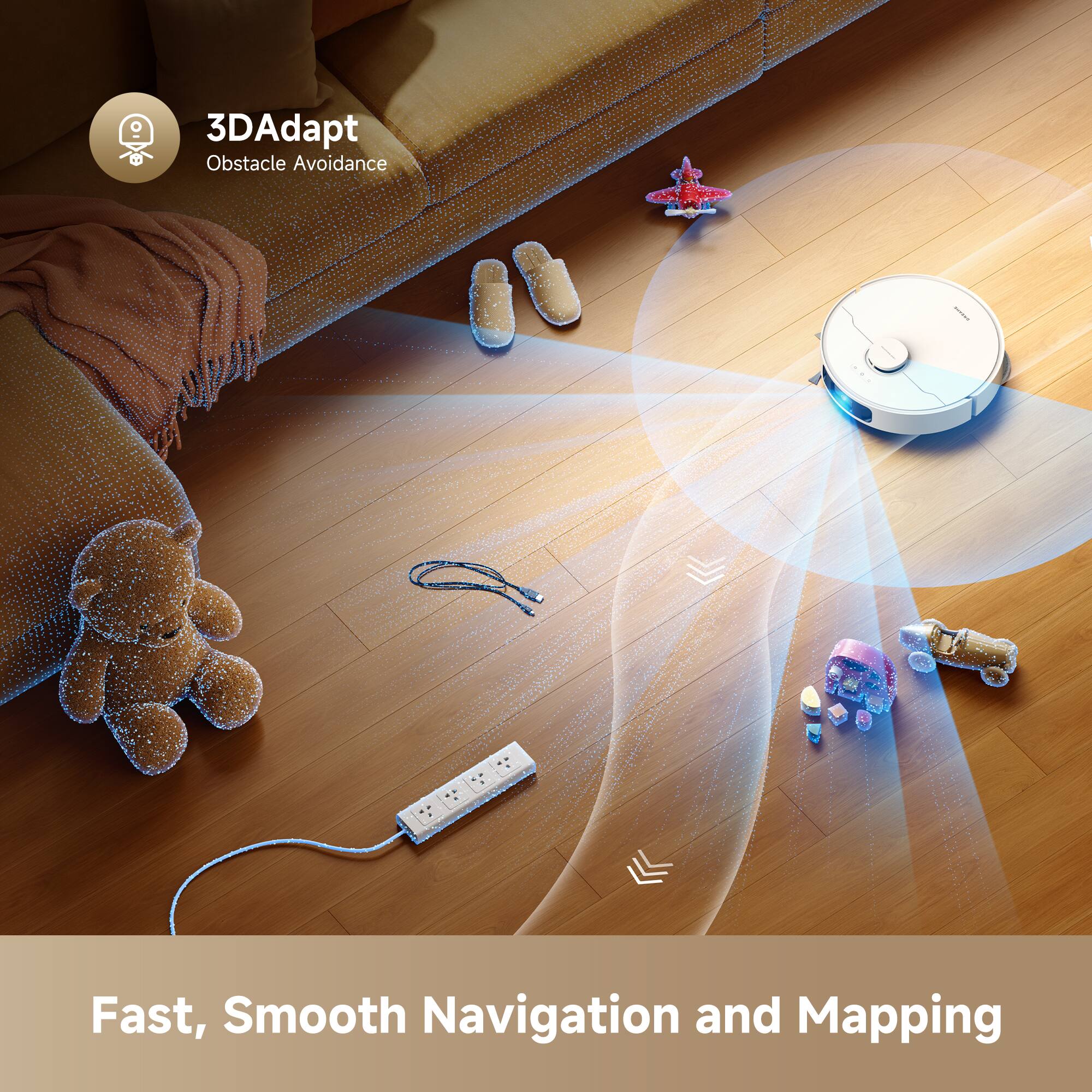 3D Adapt Obstacle Avoidance  
Fast, Smooth Navigation and Mapping