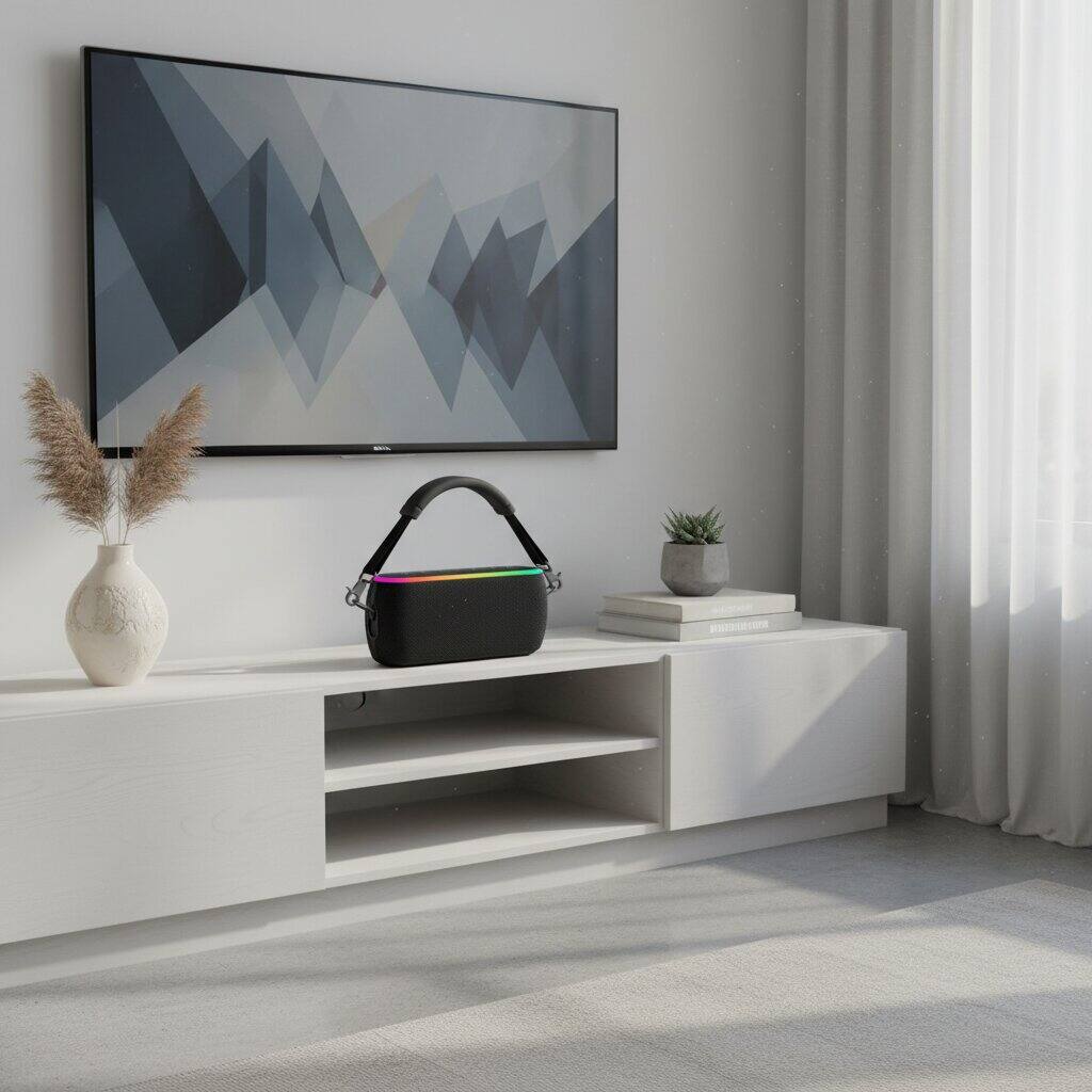 Alt View 1. Dazzed Corner - Portable Bluetooth Speaker,Outdoor Use - Black.