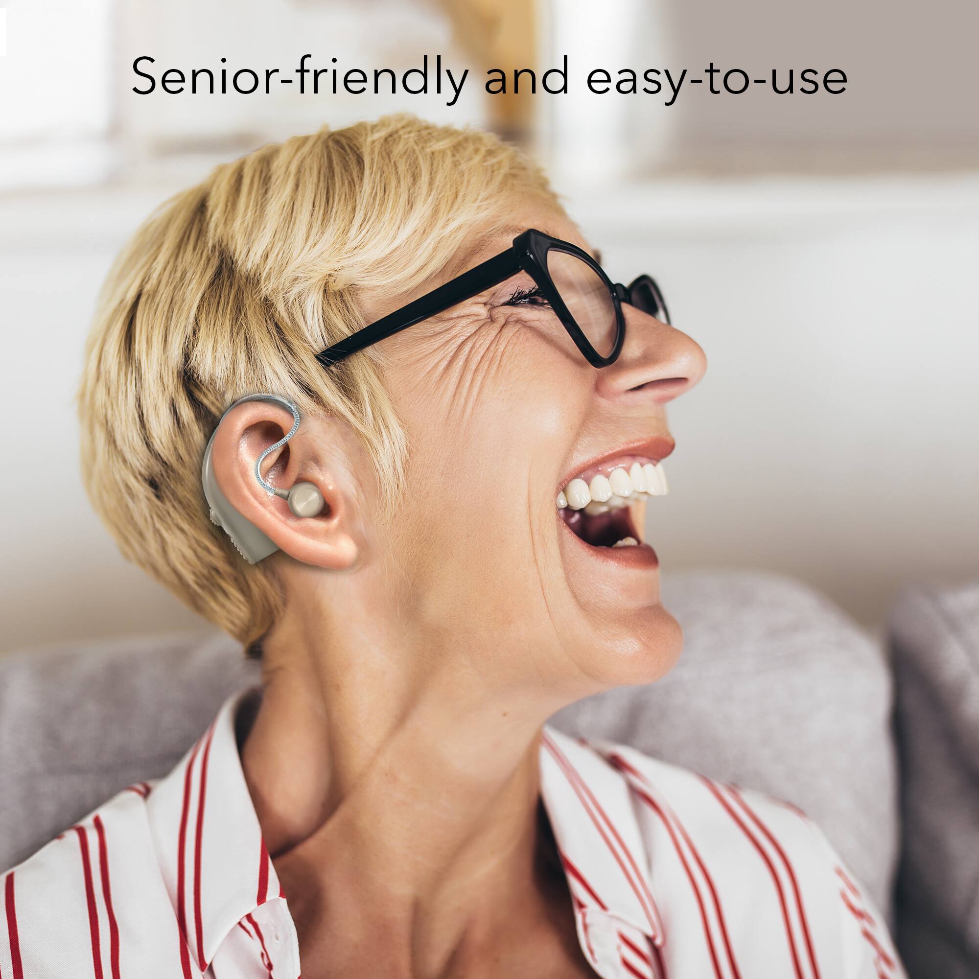 Senior-friendly and easy-to-use