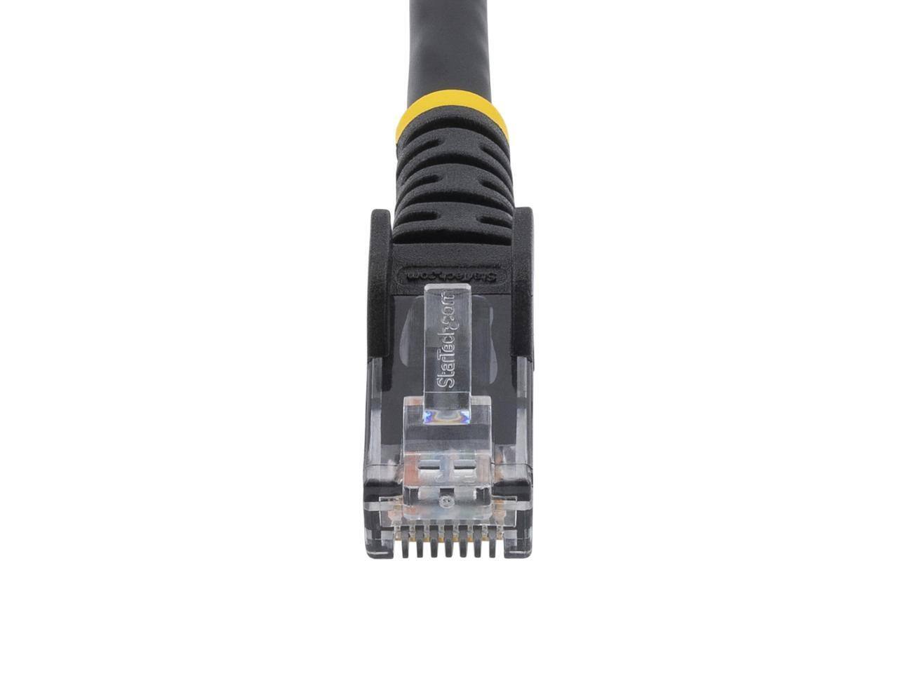 Alt View 9. StarTech.com - StarTech.com N6PATCH50BK 50 ft. Cat 6 Black Snagless Cat6 UTP Patch Cable - ETL Verified.