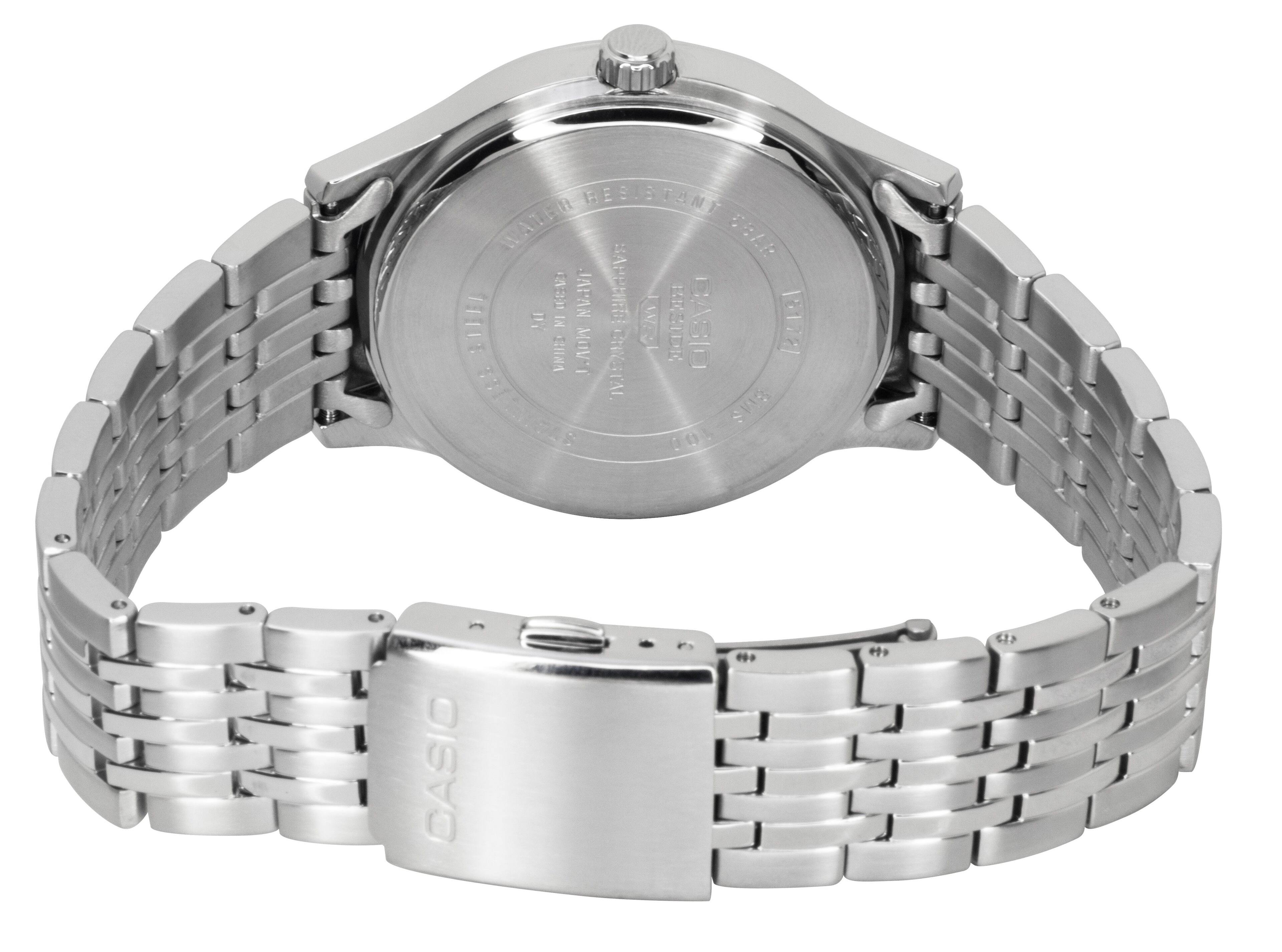 RESISTANT WATER SEAR 08:10 JAPAN SU IN COM CASIO BIZZ WILD MOV'T CRYSTAL STIENDAS SVIS DOL