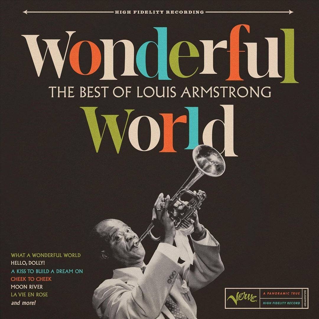 Front. Wonderful World: The Best of Louis Armstrong [LP].