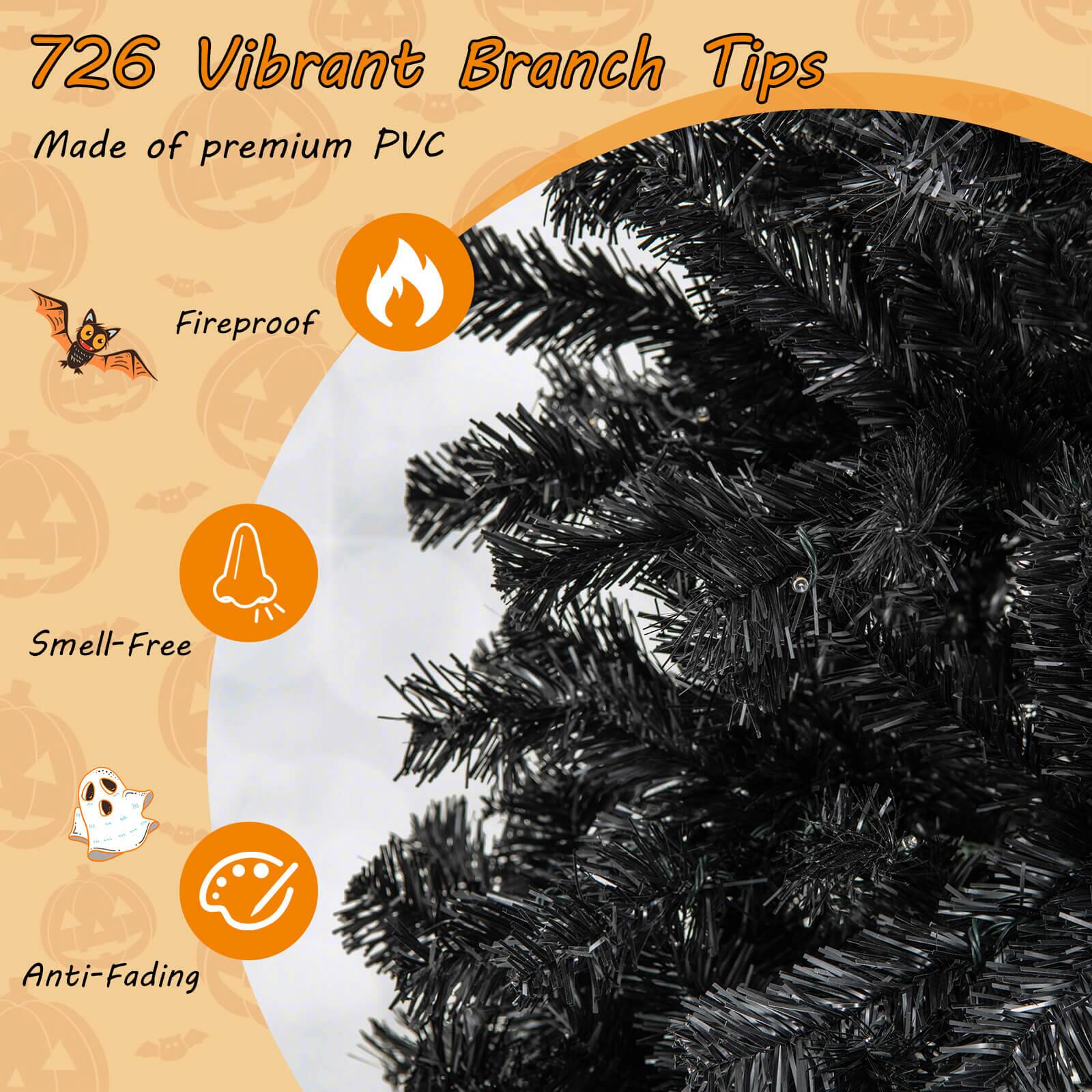 726 Vibrant Branch Tips Made of Premium PVC Fireproof Smell-Free Anti-Fading