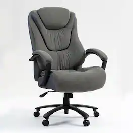 Boyel Living - High Back Adjustable Ergonomic Office Chair Grey - Gray
