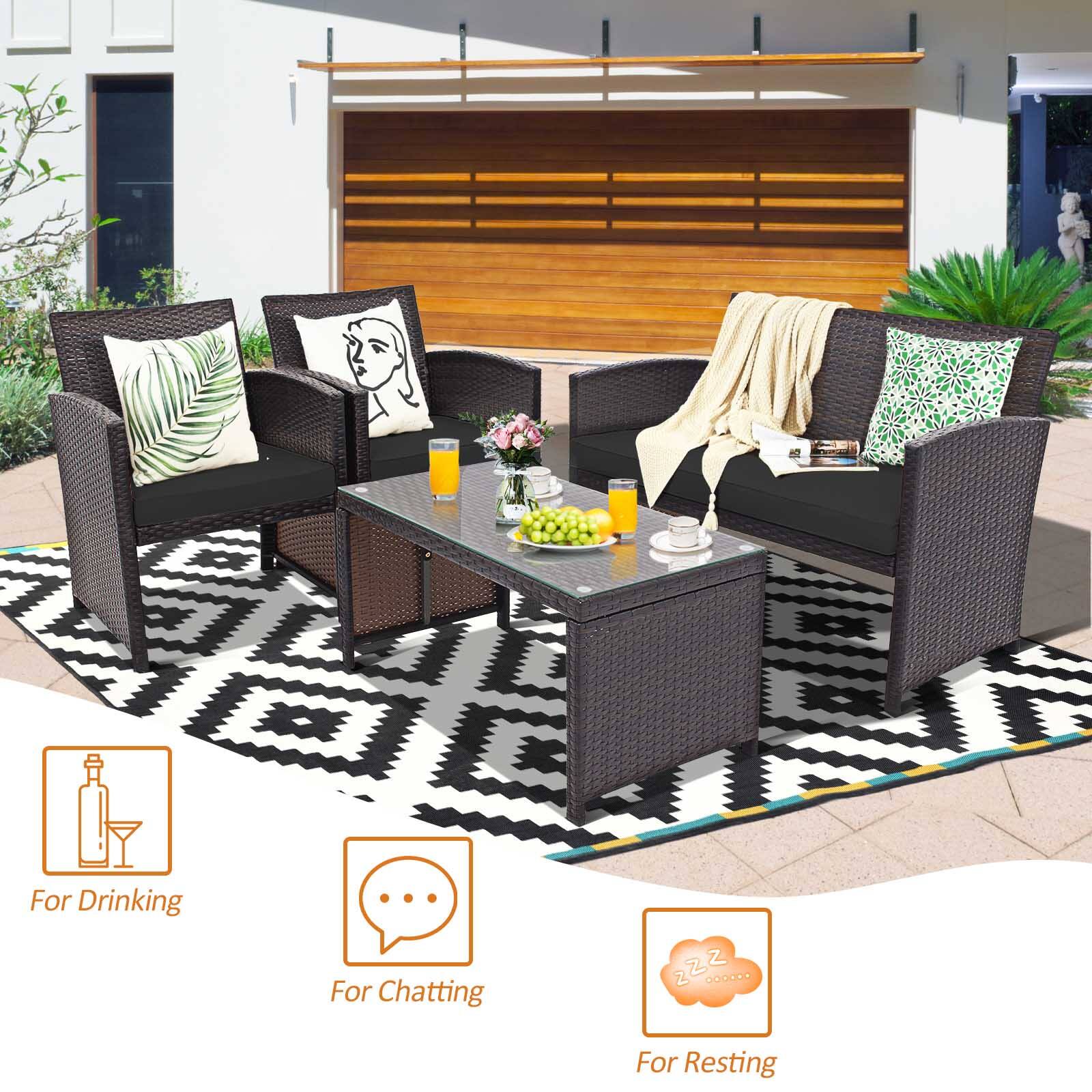 For Drinking  
For Chatting  
For Resting