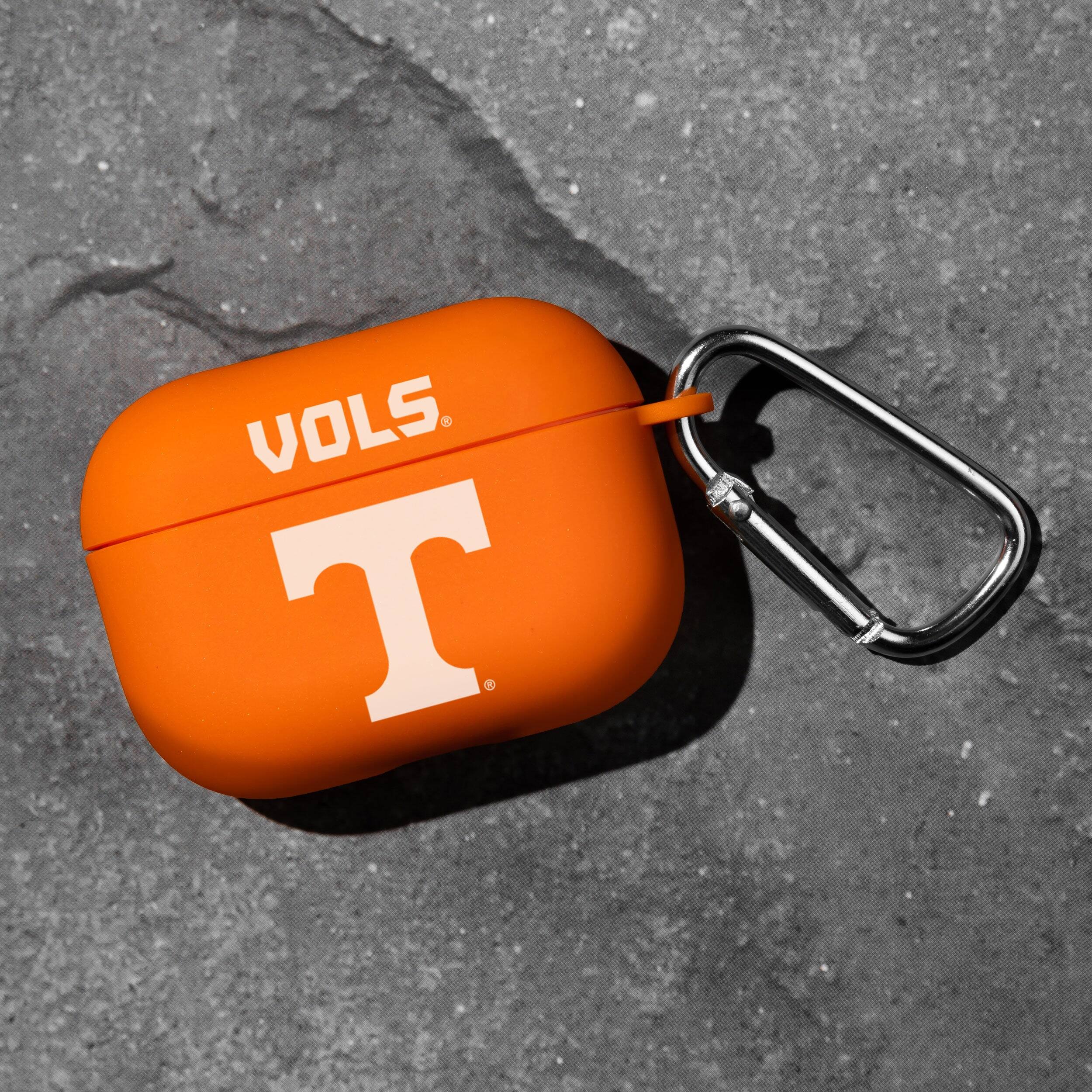 Alt View 2. Affinity Bands - Tennessee Volunteers AirPods Pro Silicone Case Cover - Orange.